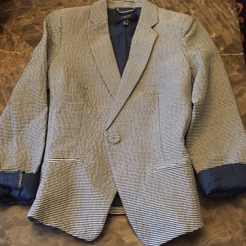 Striped blazer